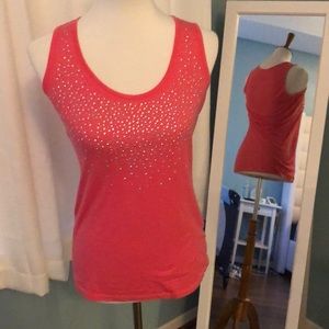 ☀️ Inc. coral tank top